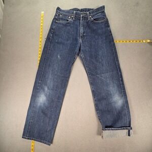 Bobson Jeans Mens Selvedge Blue Med Wash Regular Straight Made Japan Fits 29x30